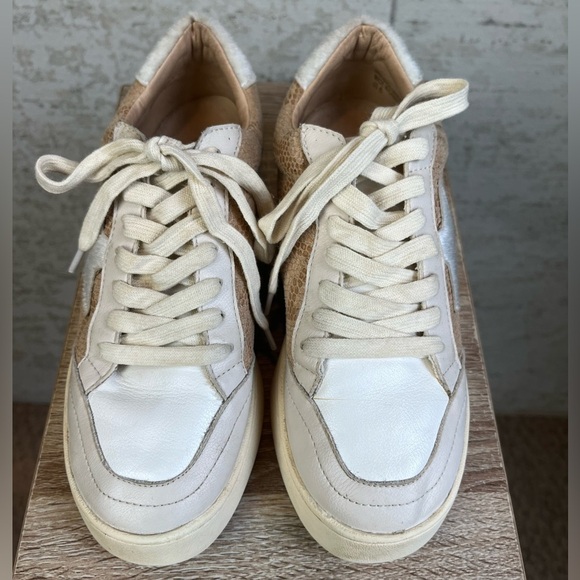OASIS SOCIETY Star Sneakers Tan/White Size 6 - Picture 4 of 16